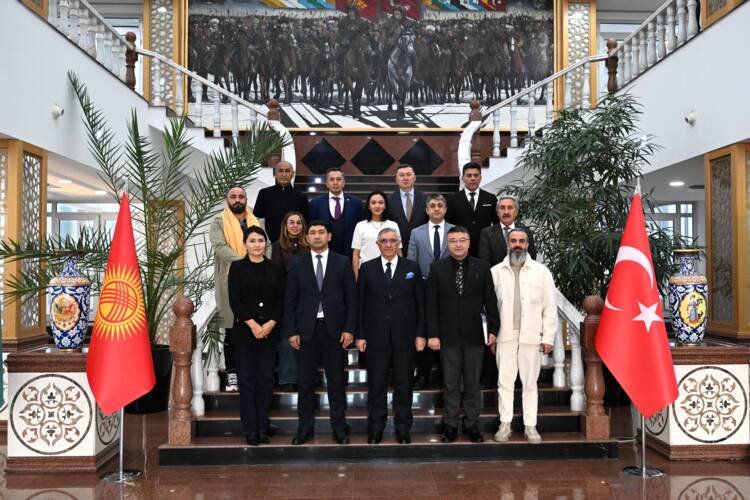 Anadolu Dermo Kimya A.Ş. - Manas University visit