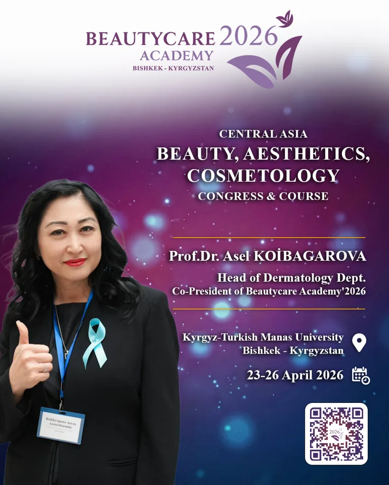 Prof.Dr. Asel Koibagarova | Head of Dermatology Dept. | Co-President of Beautycare Academy'2026